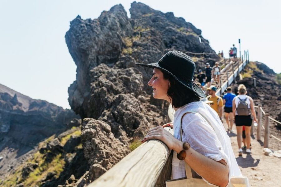 From Naples: All-Inclusive Mount Vesuvius Half-Day Tour - Bay of Naples Views: When the Sky Cooperates