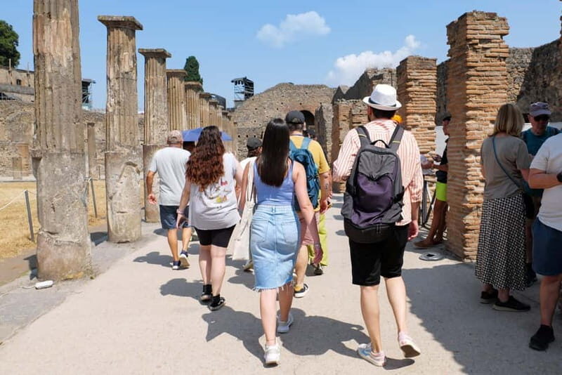 From Naples: Guided tour of Pompeii skip-the-line and round-trip train - The trains back to Naples: convenience, crowds, and comfort