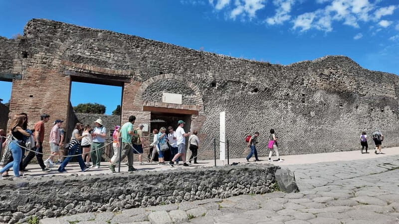 From Naples: Guided tour of Pompeii skip-the-line and round-trip train - What’s the vibe of this tour? Focused, not endless
