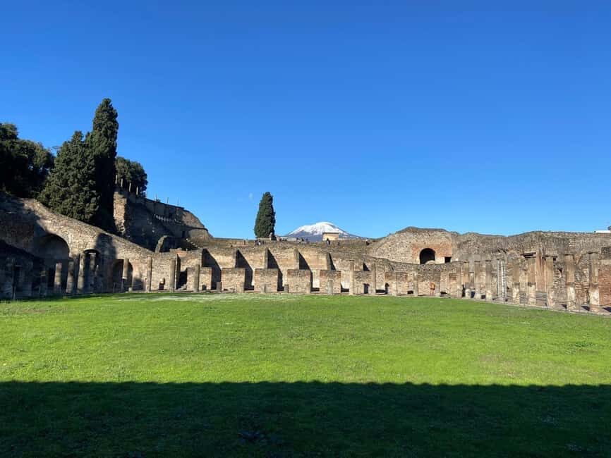 From Naples or Sorrento: Pompei Half-Day Tour - The arena and open-air marketplaces: where crowds gathered