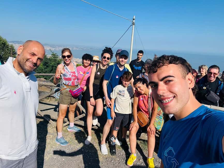 From Naples: Vesuvius Easy Tour - The National Park stop: 1.5 hours to climb and look