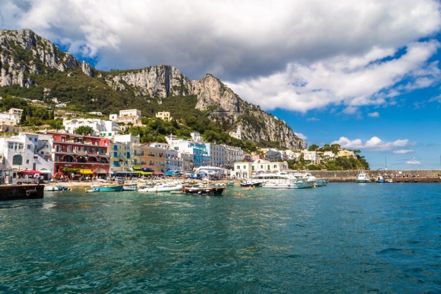From Pompeii/Castellammare/Vico Equense: Capri Day Cruise - Capri by boat: Faraglioni, grotto areas, and the photo stops that actually matter