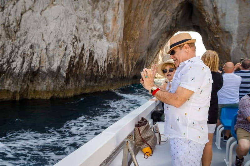 From Pompeii/Castellammare/Vico Equense: Capri Day Cruise - Grotto time without the headache of guessing