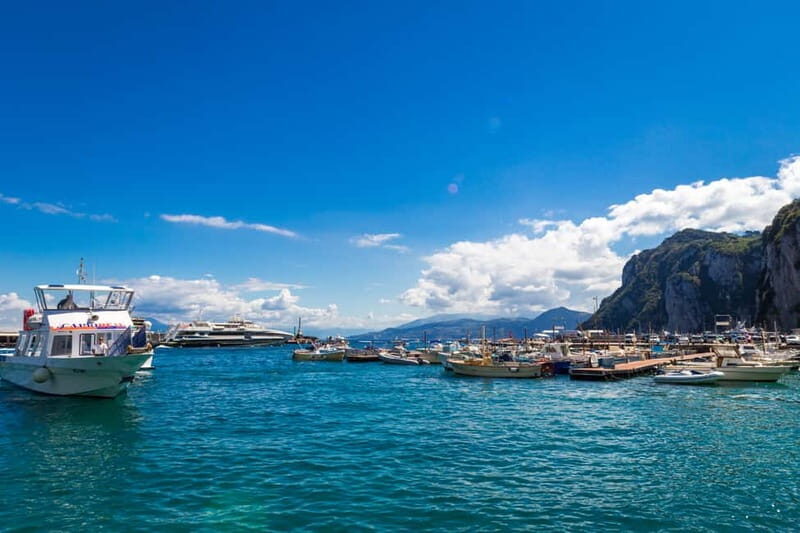 From Pompeii/Castellammare/Vico Equense: Capri Day Cruise - Where you meet and how the day starts on time