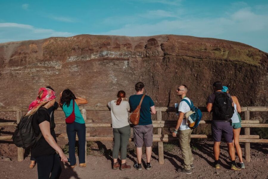 From Pompeii: Mount Vesuvius Guided Tour with Transfer - Comfort and small realities: what to prepare for