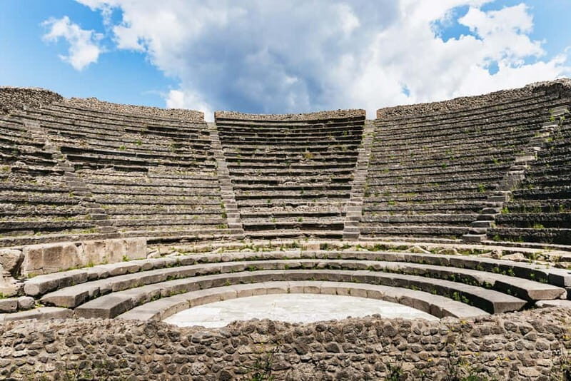From Rome: Day Trip to Pompeii and Sorrento with Lunch - Pompeii’s Core Stops: Forum, Thermal Baths, Greek Theatre, and Lupanare
