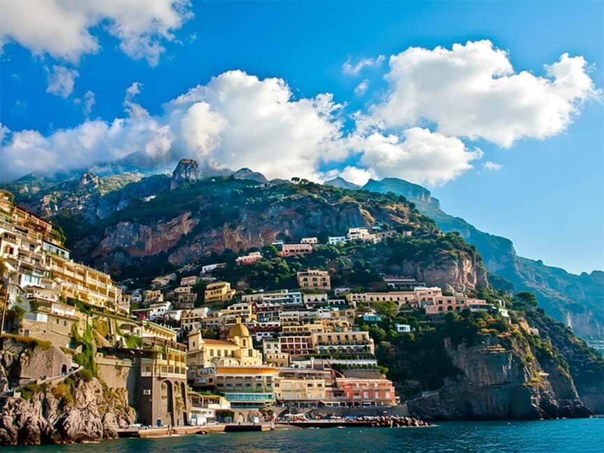 From Rome: Pompeii, Positano and Amalfi Coast Day Trip - How the day runs: Rome pickup, Amalfi drive, then Pompeii