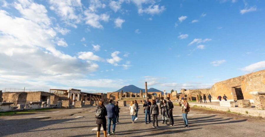 From Rome: Sorrento & Pompeii Day Tour with Hotel Pickup - Sorrento First: Limoncello Tasting and 2 Hours to Wander