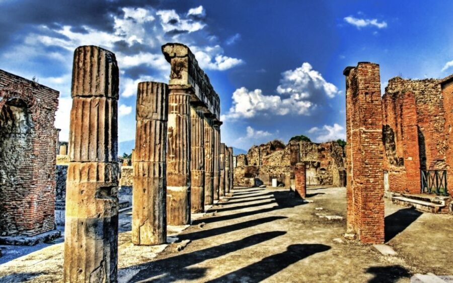 From Sorrento: Full-Day Pompeii & Wine Tasting Tour - Bosco dei Medici lunch: food, views, and a needed reset