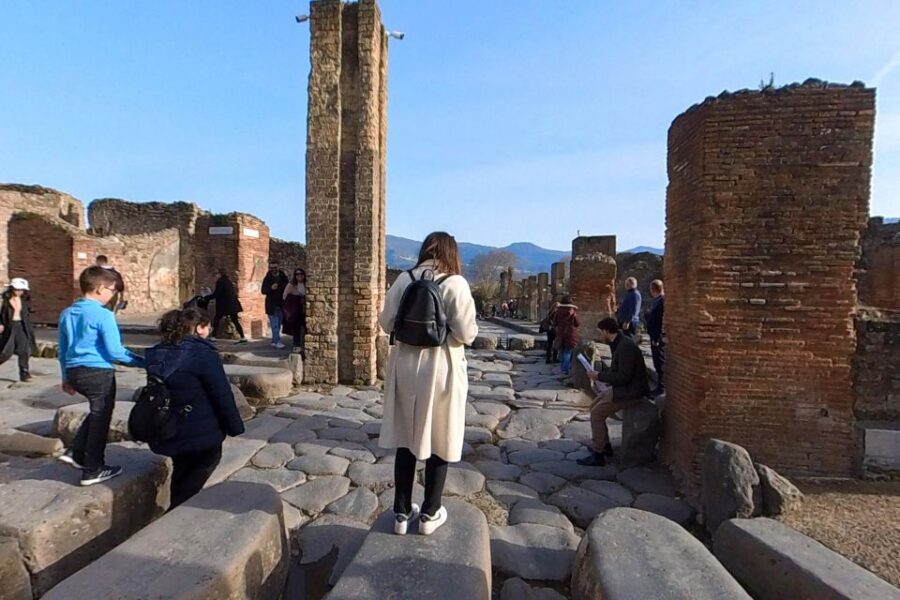 From Sorrento: Pompeii and Vesuvius Guided Tour with Lunch - From Sorrento pickup to a full day’s plan