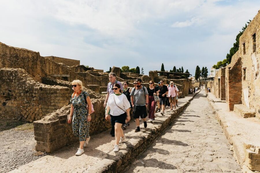 Herculaneum: Skip-the-Line Guided Tour with Archaeologist - The first stop you feel: starting at Via dei Papiri Ercolanesi