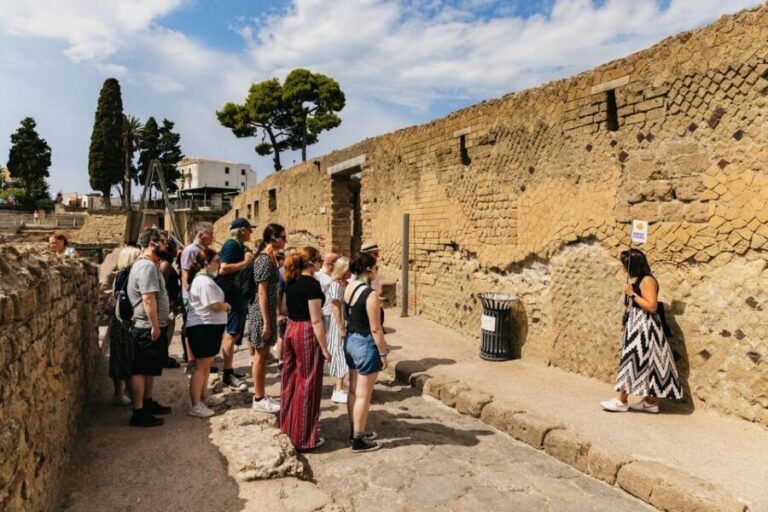 Herculaneum: Skip-the-Line Guided Tour with Archaeologist - Meeting at the Herculaneum ticket office (and how not to lose your group)