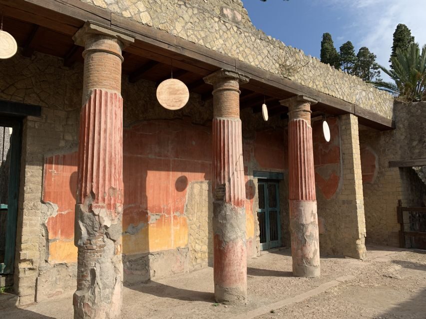 Herculaneum: Tickets & Tour with a Local Archaeologist - Casa di Nettuno ed Anfitrite: Fossilized Art and Everyday Taste
