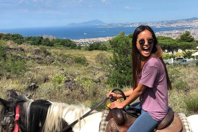 Mount Vesuvius Guided Horse Riding Tour with Sample Wine - Your guide experience: patience, photos, and history talk