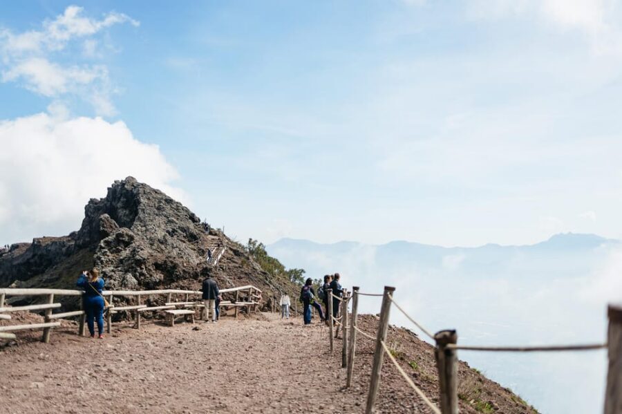 Naples: Pompeii and Mt. Vesuvius with Lunch and Wine Tasting - Pompeii in Two Hours: Streets, Shops, and the 79 AD Story