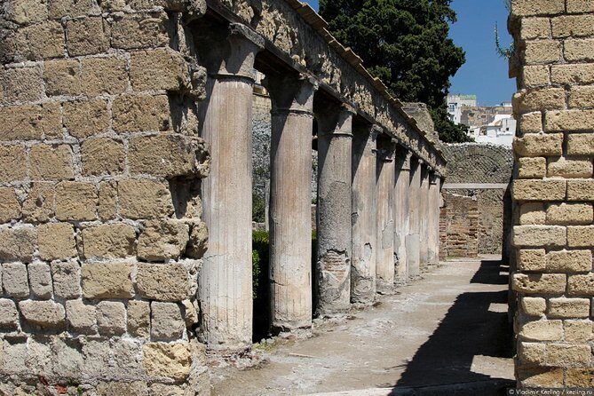 Naples: Pompeii, Herculaneum, and Vesuvius Tour by Minivan - Herculaneum’s More Intact Feel: why it pairs so well with Pompeii