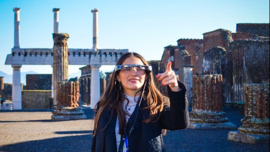Pompeii: 3D Walking Tour with Entry Ticket - Pompeii before the eruption: how the AR glasses change everything