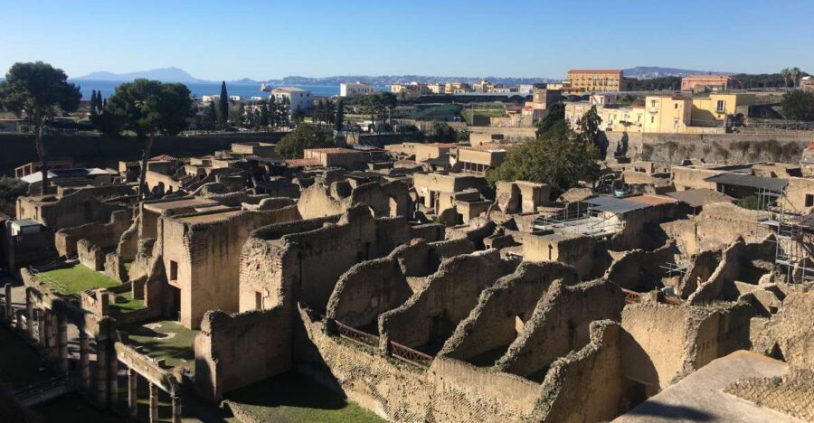 Pompeii and Herculaneum: Guided Tour with an Archaeologist - The Forum stop and the eruption aftermath you can’t unsee