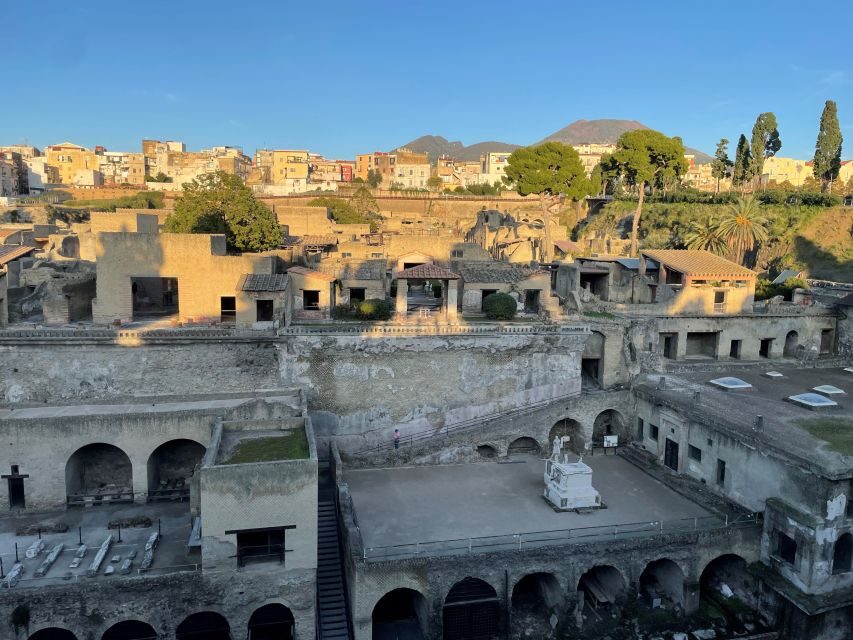 Pompeii and Herculaneum: Guided Tour with an Archaeologist - Herculaneum’s preserved residences: mosaics, wood, jewelry, and skeletons