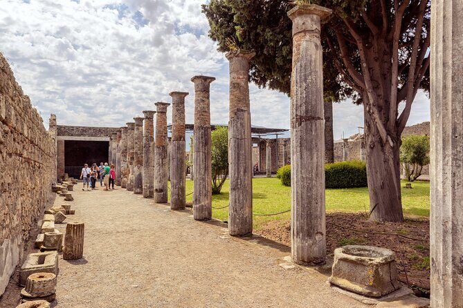 Pompeii and Herculaneum small group Excursion from Naples - Pompeii With a Guide: Forum to Teatro Grande