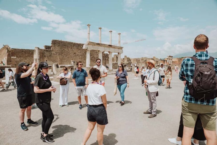 Pompeii and Mount Vesuvius excursion from Naples - From Starhotels Terminus to Vesuvius: Getting There Without Stress