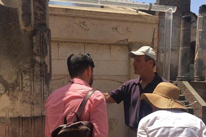 PompeiI Exclusive Tour with your Archaeologist in a Small Group - Temple to Forum: Pompeii’s public center in plain language
