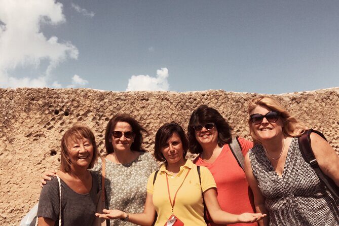 Pompeii Small Group with an Archaeologist and Skip The Line - Forum of Pompeii, Basilica, and the Temple of Jupiter Backdrop