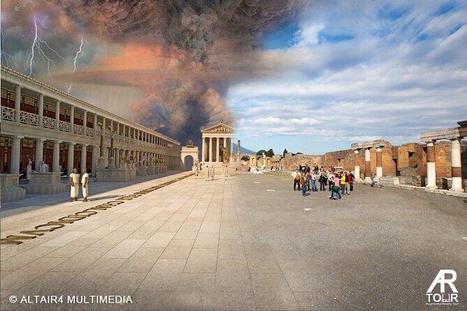 Pompeii: walking tour with 3D glasses and with entrance ticket - Meeting at Coffee Shop Vittoria: keeping logistics simple