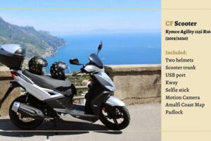 Scooter rental on the Amalfi Coast - Riding at Your Tempo: No Mileage Limit and No Waiting on Anyone