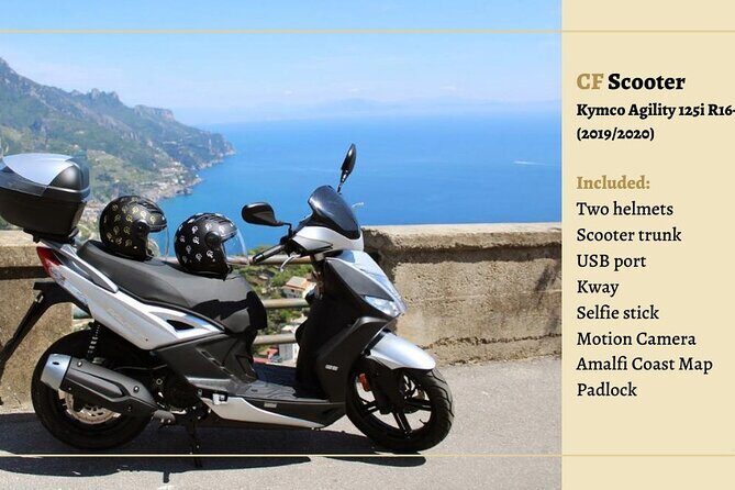 Scooter rental on the Amalfi Coast - Riding at Your Tempo: No Mileage Limit and No Waiting on Anyone